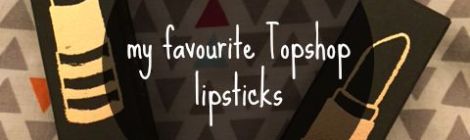 topshop lipsticks